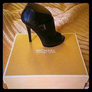 Michael Kors Peep Toe Bootie